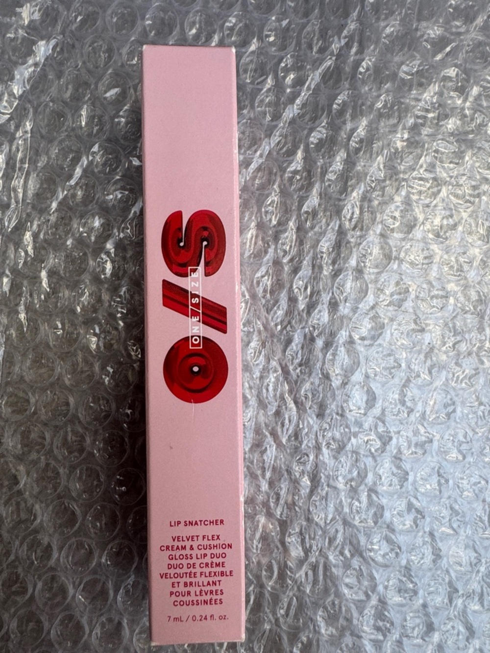 S/O Lip Snatcher Duo in Pink with Red Logo